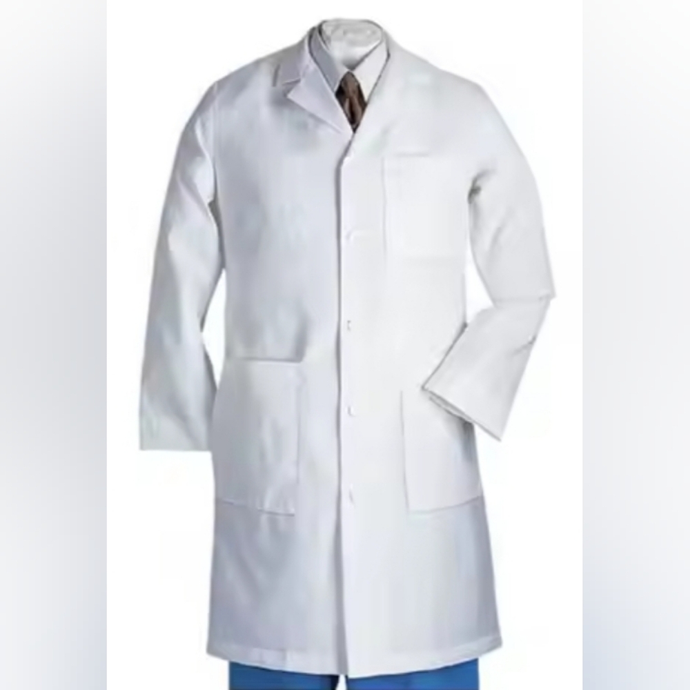 Men's White Lab Coat Halloween Costume